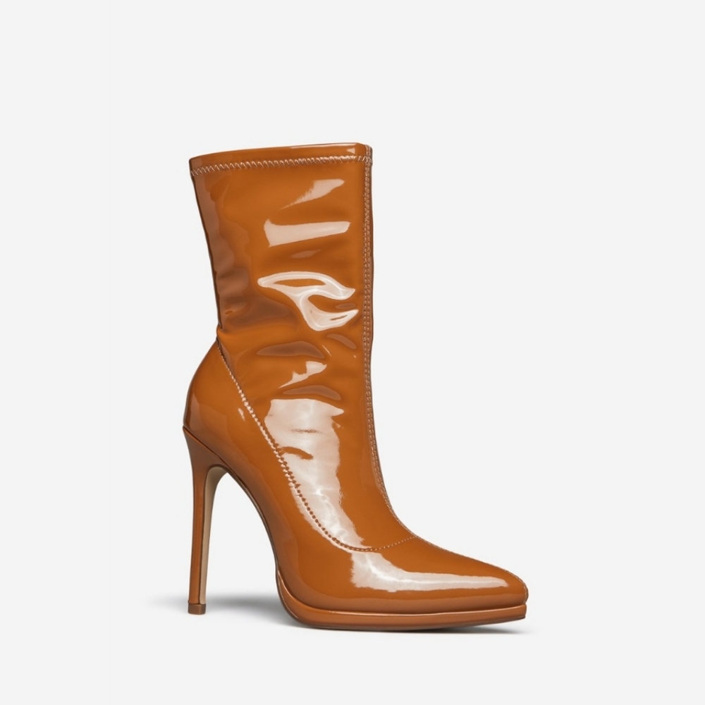NEW Brown Booties Size 10